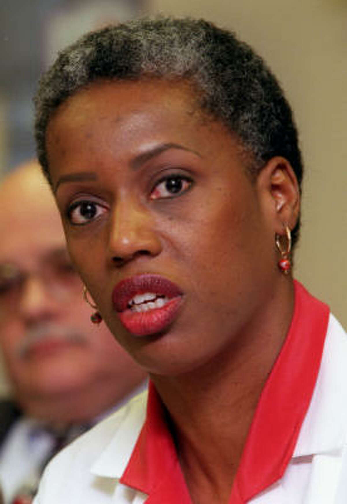 Dr. Joye Carter resigned as Harris County medical examiner in 2002.