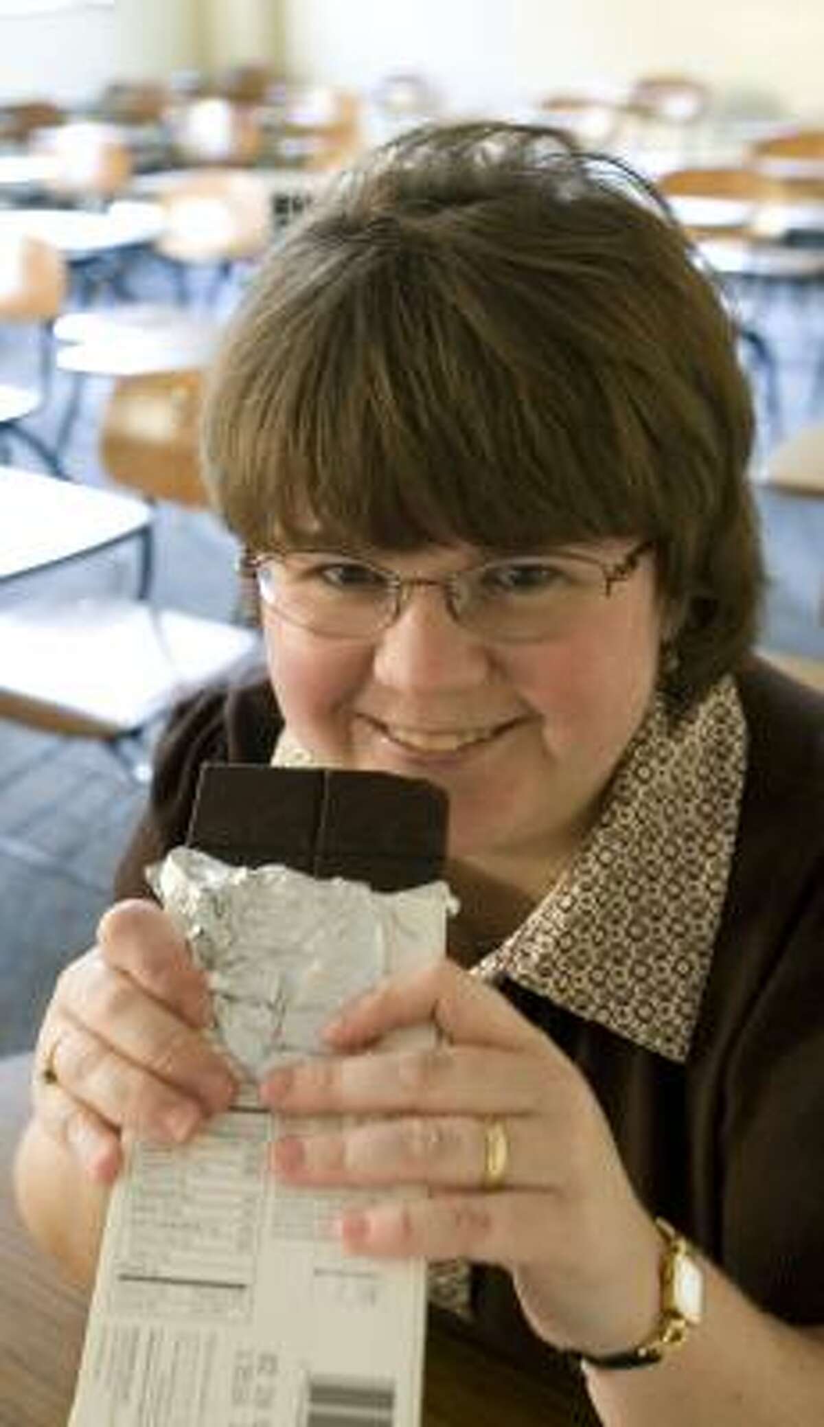Romi Burks, a biology professor at Southwestern University, believes she has created the first college course that offers an interdisciplinary approach to chocolate.