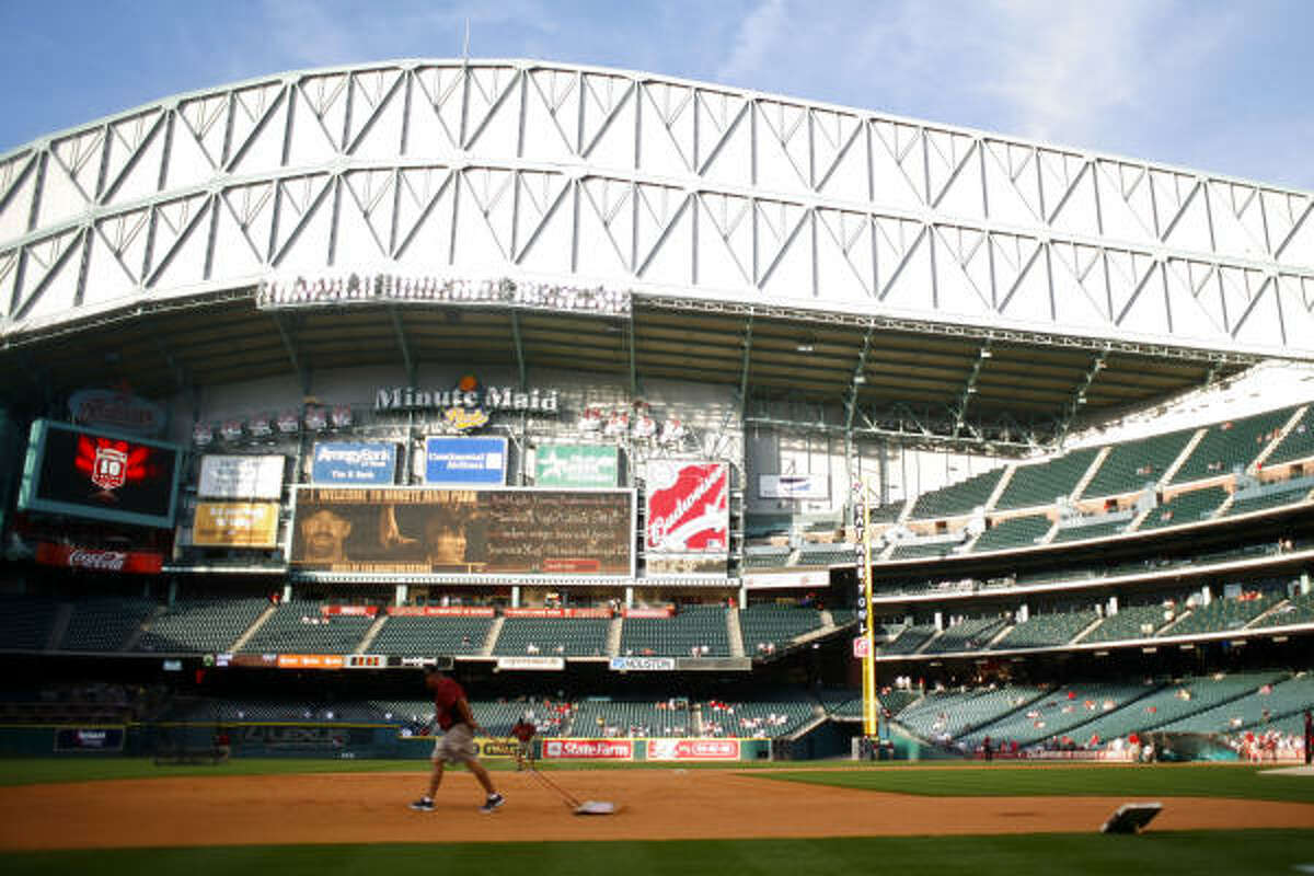 The 10th season at Minute Maid Park will feature festivities throughout the opening series with the Cubs.