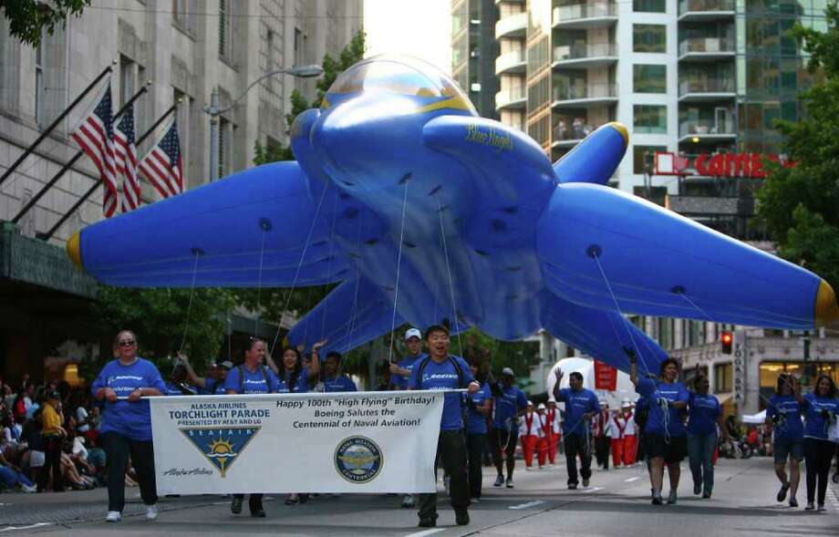 Seafair Torchlight Parade