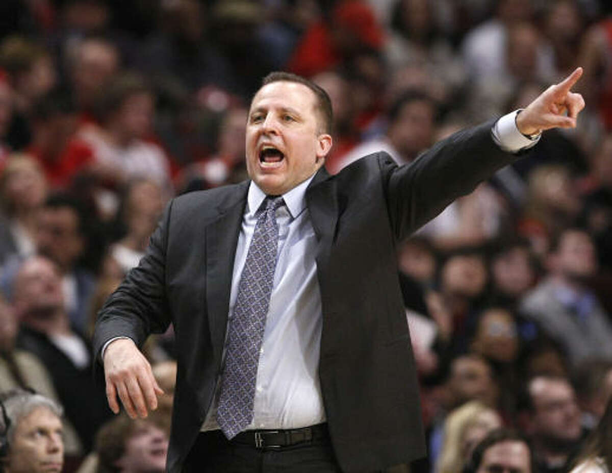 COACH OF THE YEAR Tom Thibodeau, Chicago Bulls Former Rockets assistant emerges from closest, deepest race by transforming Bulls to defensive aces, 60-win team in first year.