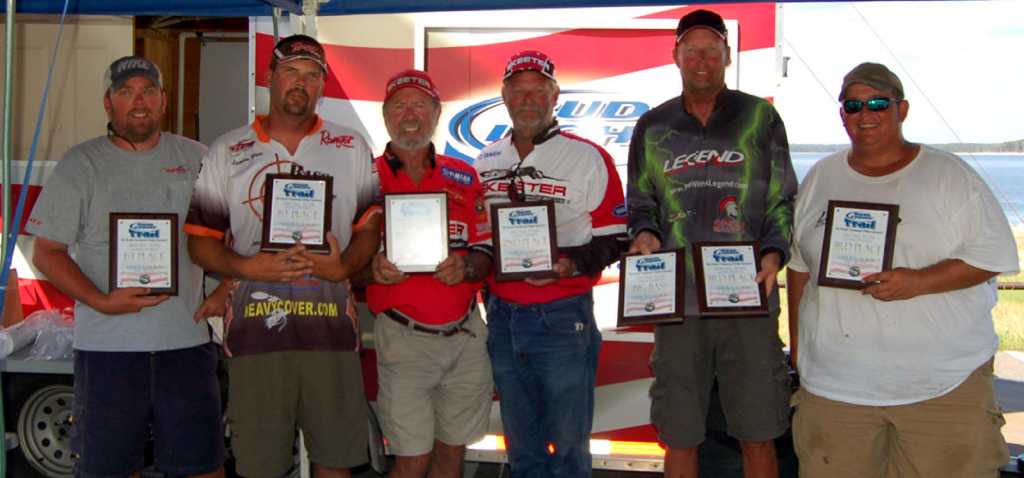 Ware, Lee bring home first place finish at USA Bass Trails on Rayburn