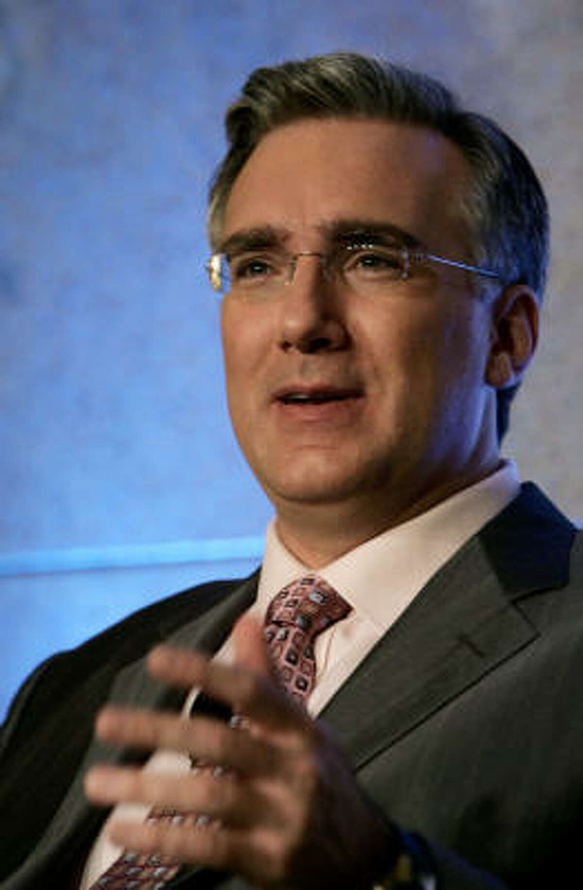 Liberal host Keith Olbermann was suspended from the network for two days last year.