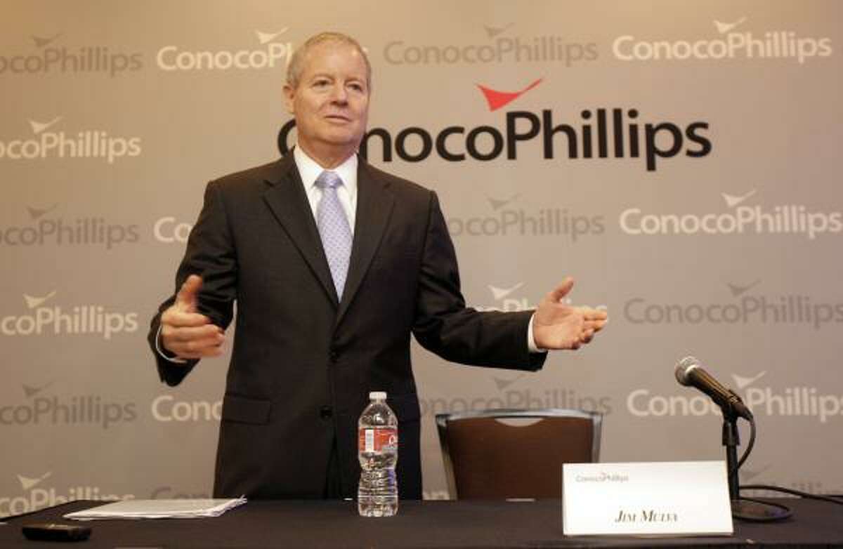 ConocoPhillips CEO James Mulva says his industry is already taxed heavily.