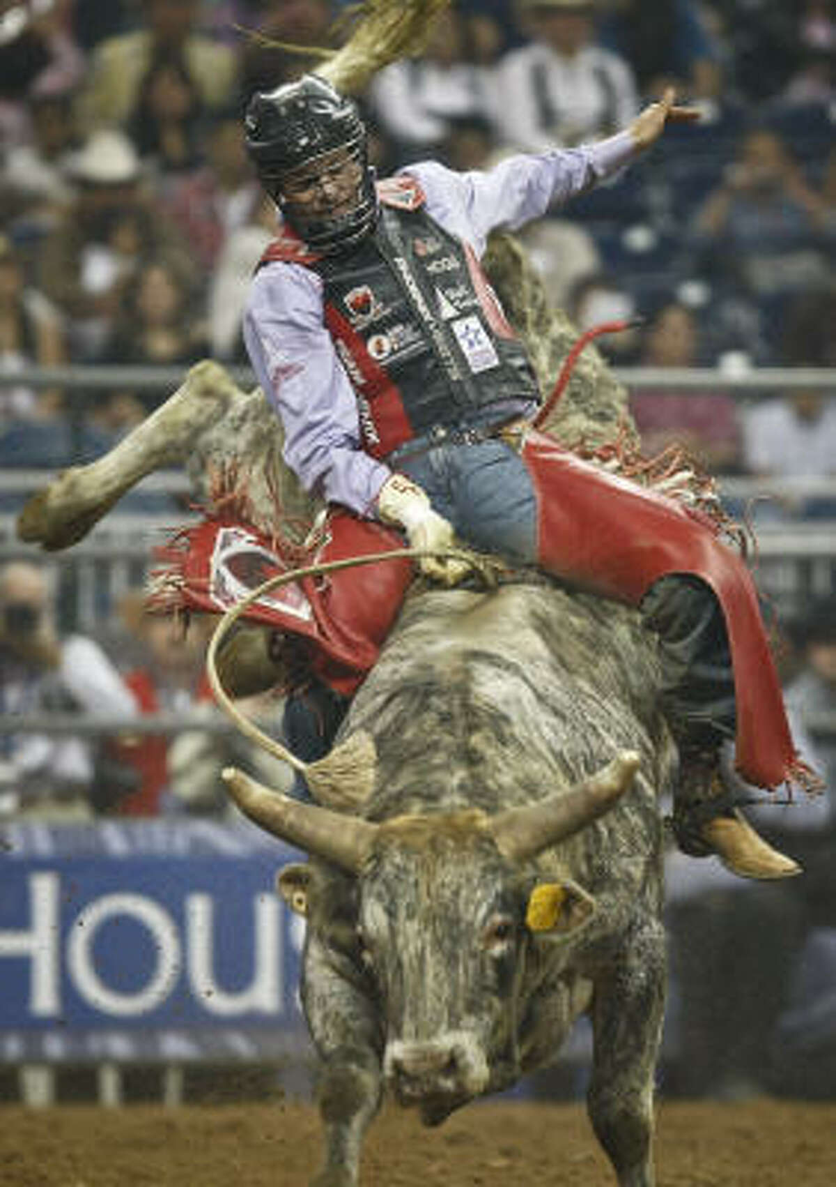 Bull rider Shawn Hogg is one of three returning winners who will be competing tonight in the third go-round of Super Series V at RodeoHouston.