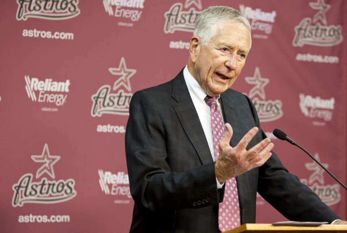 Astros owner Drayton McLane denied in an e-mail that a deal had been struck.