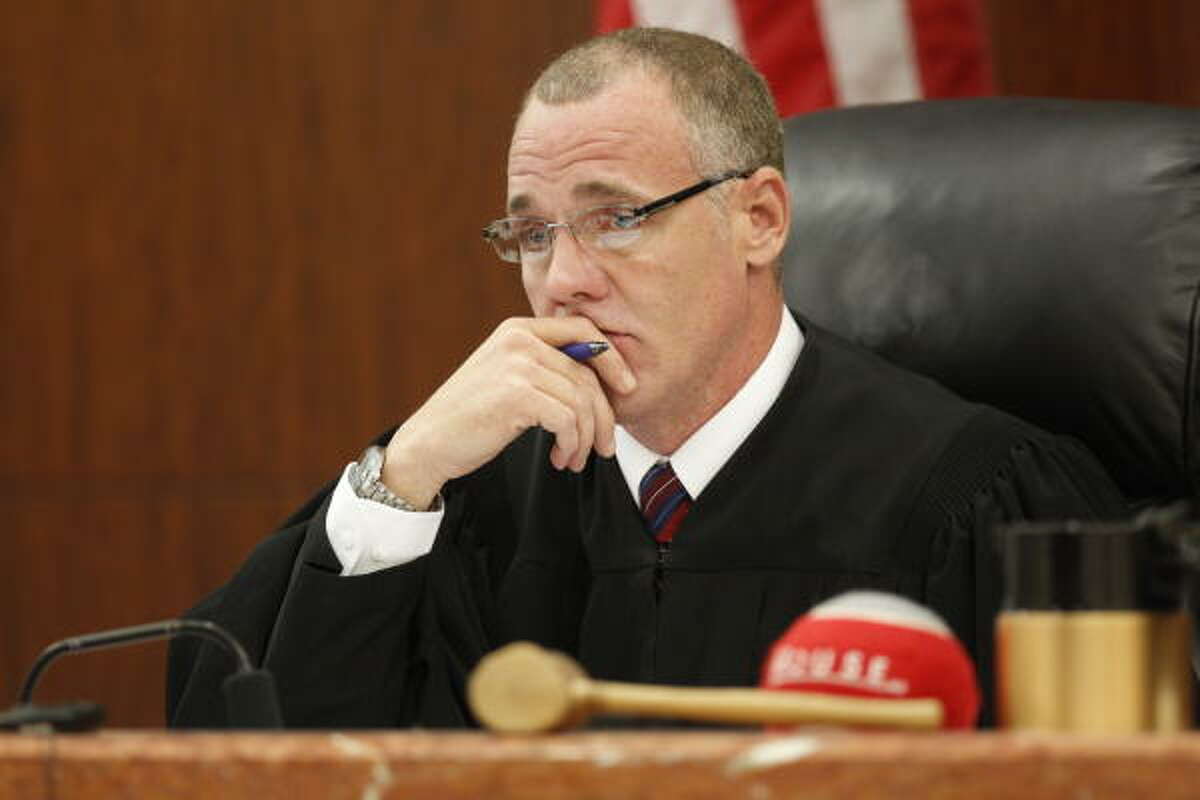Harris County Judge Kevin Fine ordered the hearing last spring in response to a routine defense motion that judges typically reject. Fine, who stands out as a Democratic judge in deeply Republican Texas, declined to be interviewed but has indicated he's aware of recent exonerations of death row inmates and his decision in the case will "boil down to whether or not an innocent person has actually been executed."