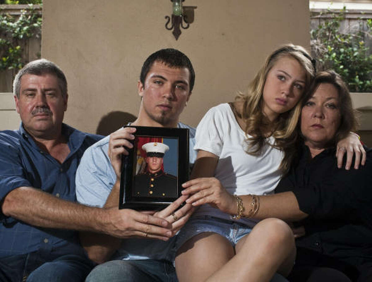 Marine Lance Cpl. Shane Robert Martin, 23, was killed by a roadside bomb Thursday in Afghanistan. His parents, brother and sister live in Houston.