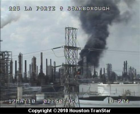 Fire nearly halts production at LyondellBasell site