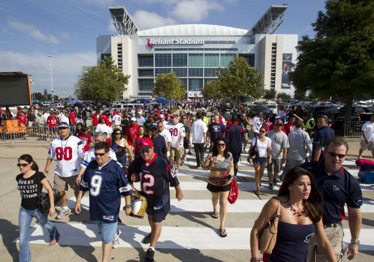 Texans fans planning to tailgate will have limited access to Reliant Stadium's parking lots under the team's new policy.