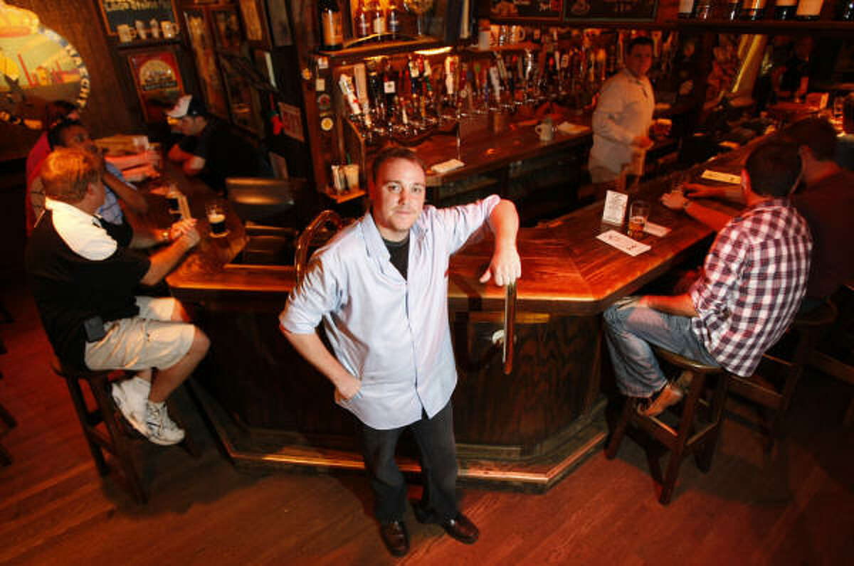 Joe Jackson is general manager of the Ginger Man, a venerable and beloved beer bar in Rice Village that is celebrating its 25-year anniversary.