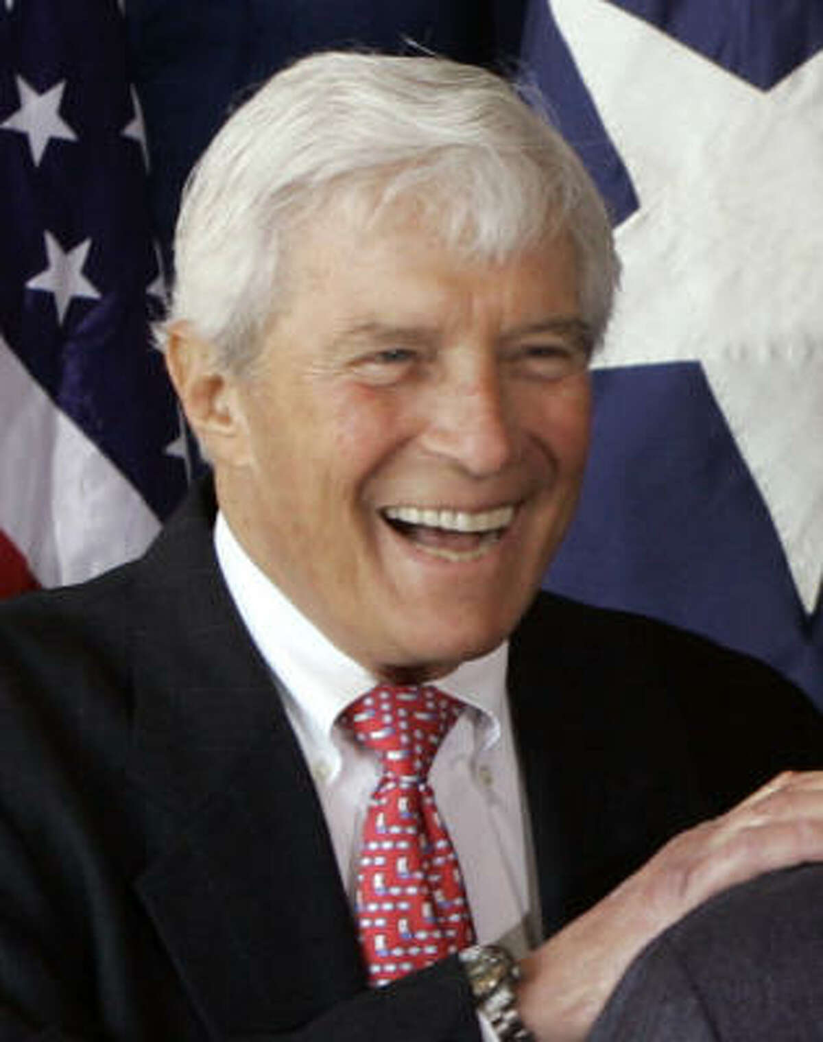 Robert Mosbacher, shown in 2008, moved to Houston in 1948 and later became close friends with another former Easterner, George H.W. Bush.
