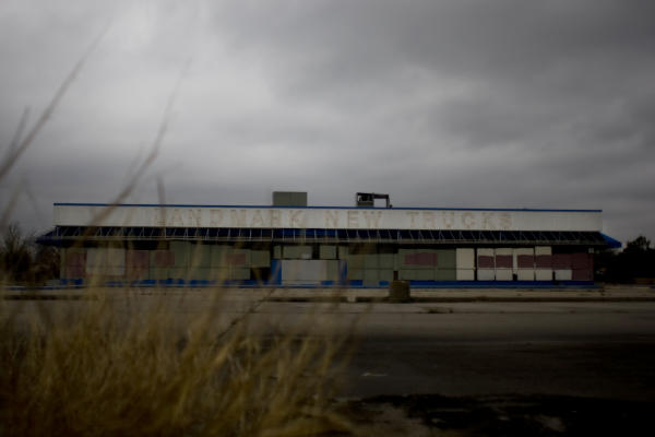 Defunct New Car Lots Go From Eye Catching To Eyesores