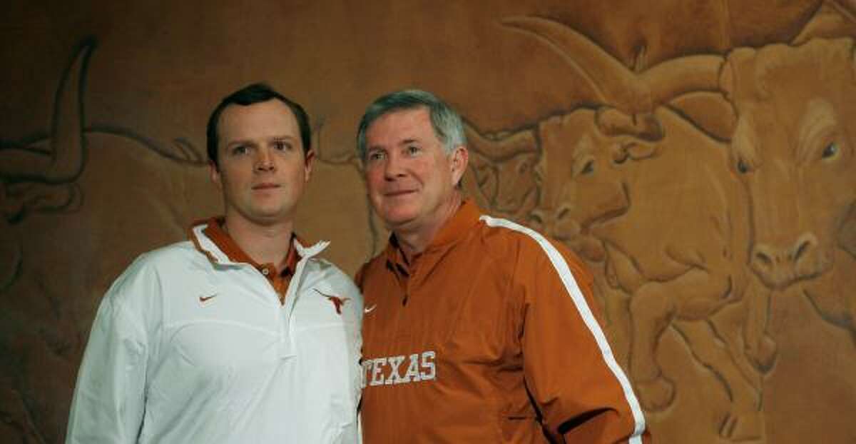 Major Applewhite called plays at Rice and Alabama before returning to UT as running backs coach in 2008.