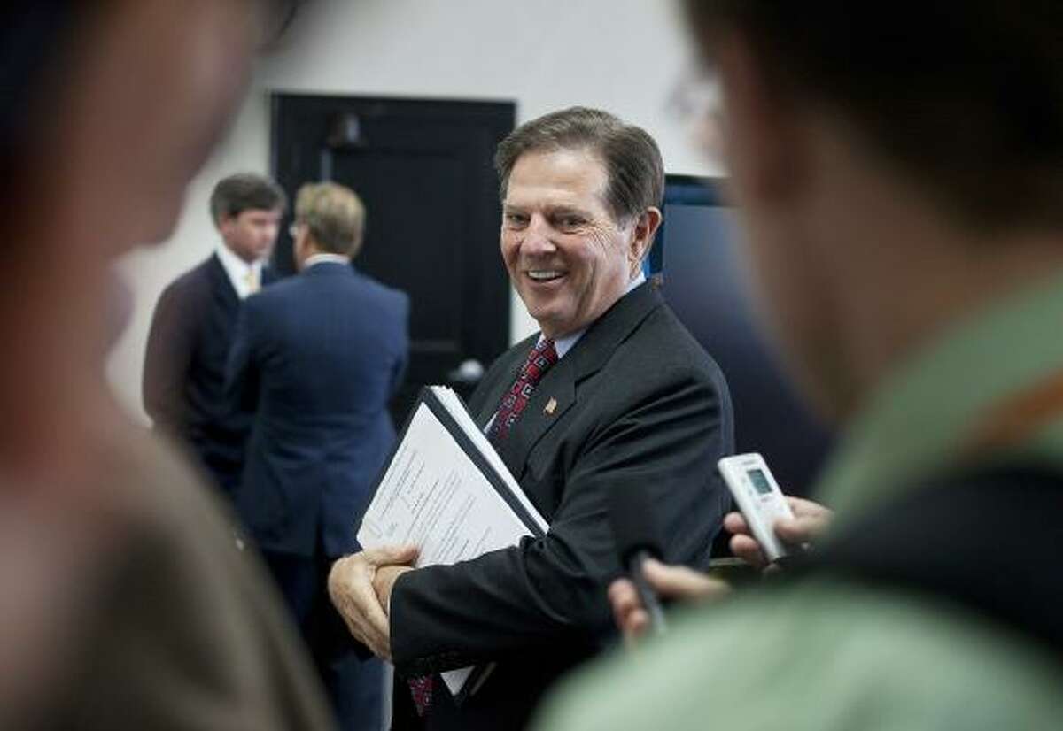 Former U.S. Rep. Tom Delay, R-Sugar Land, was indicted five years ago on charges that he illegally funneled corporate money to help Republicans in Texas legislative races.