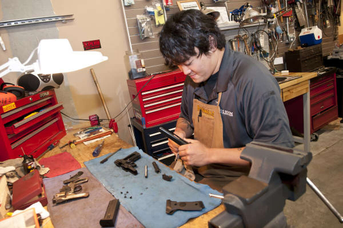 The Arms Room is stocked up on safety measures