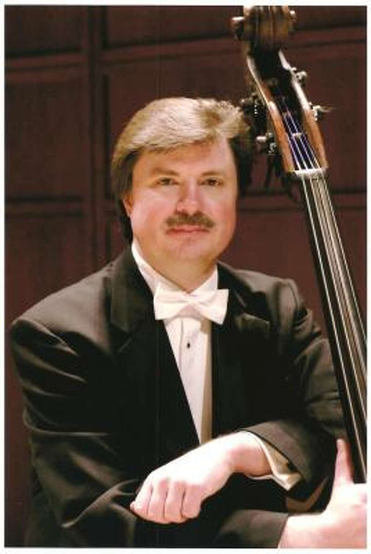 Bruce Ridge, conference chairman and a bass player in the Raleigh's North Carolina Symphony.