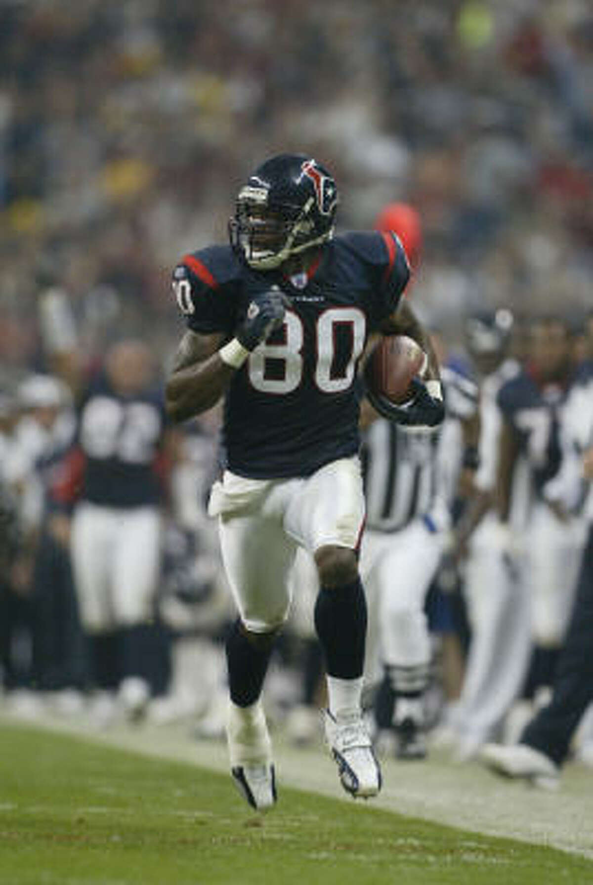 2004 Wide receiver Andre Johnson was named to his first Pro Bowl.