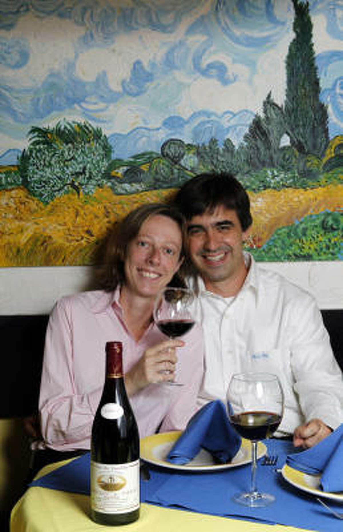 Genevieve and Jean-Philippe Guy, owners of Bistro Provence, will honor the tradition of tasting the most recent vintage of beaujolais on the morning of its annual release.
