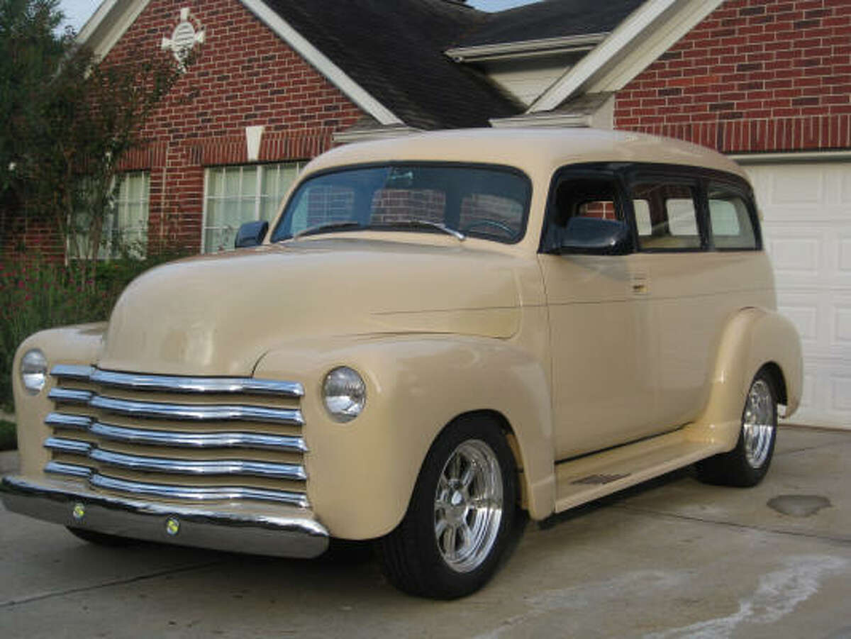 This 1948 Chevy Surburban was a 15-year project for Sam Camilli.