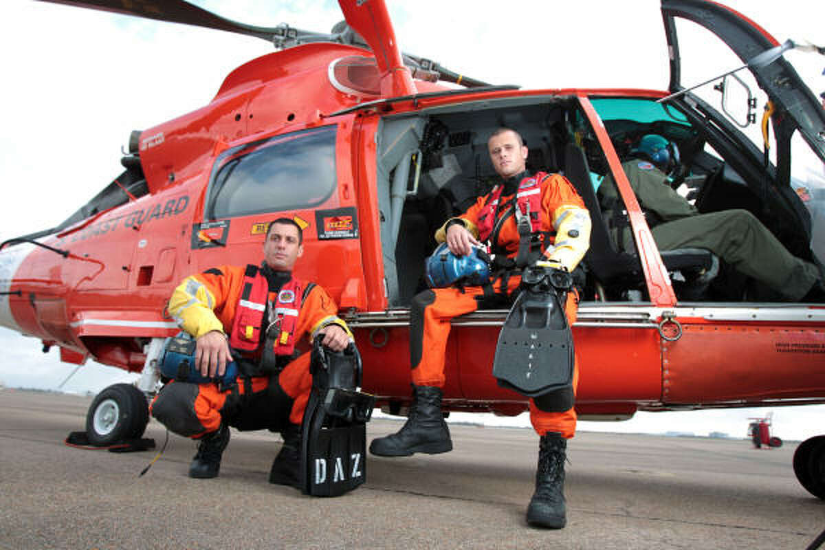 Elite team of rescue swimmers patrols the Gulf daily