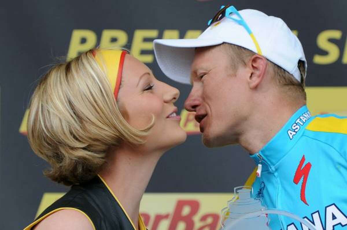 Vinokourov was once banned from cycling for a doping violation.