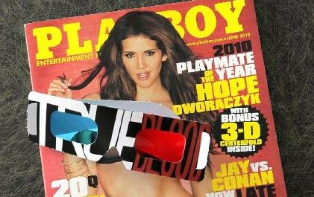 For the first time in history, Playboy readers will get to see the centerfold in 3-D. The June issue comes complete with the archetypical 3-D glasses. Take a look at the history of 3-D and its popularity, mostly in film.