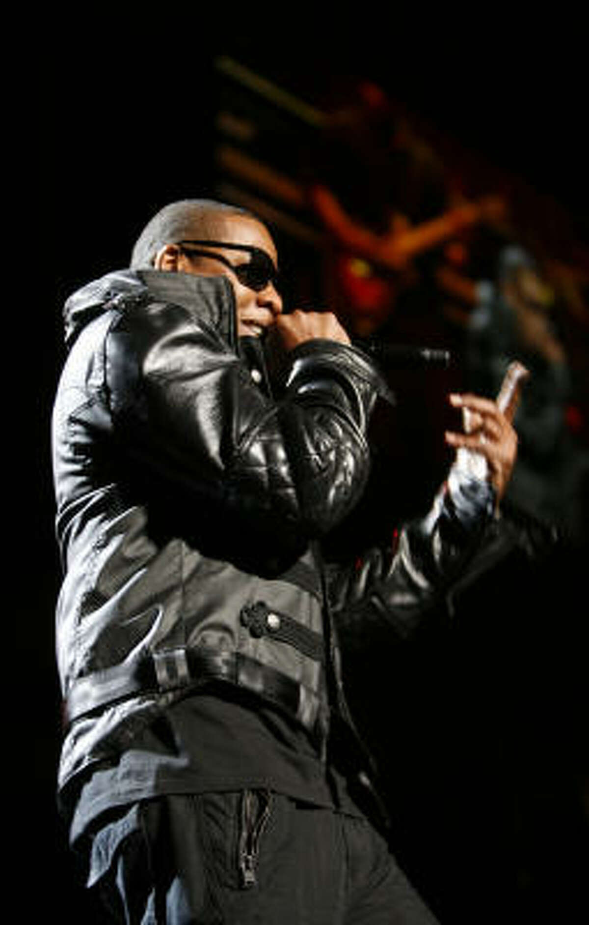 Jay-Z performs in Houston