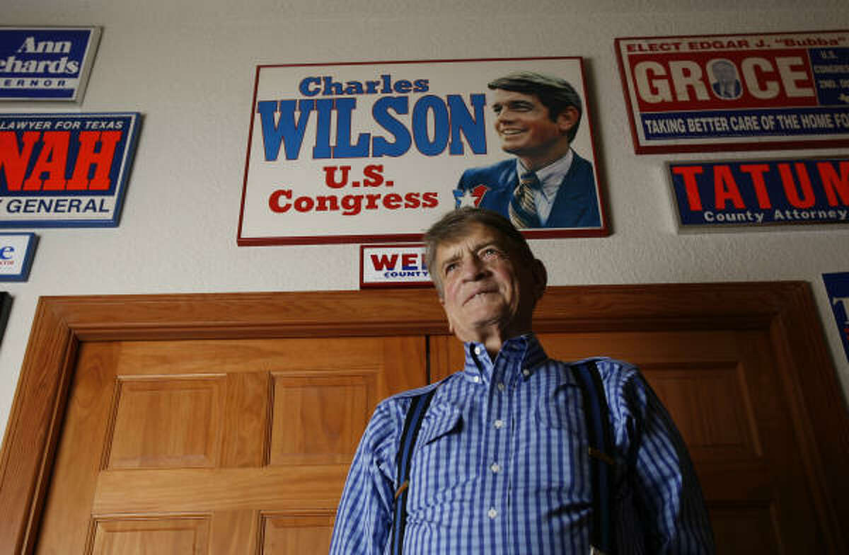 Former Texas congressman Charlie Wilson, 19332010