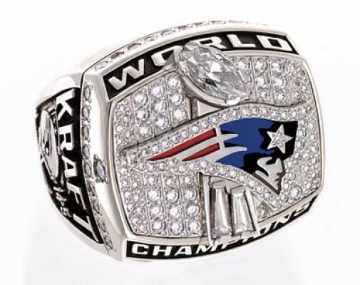 2002 patriots super bowl ring