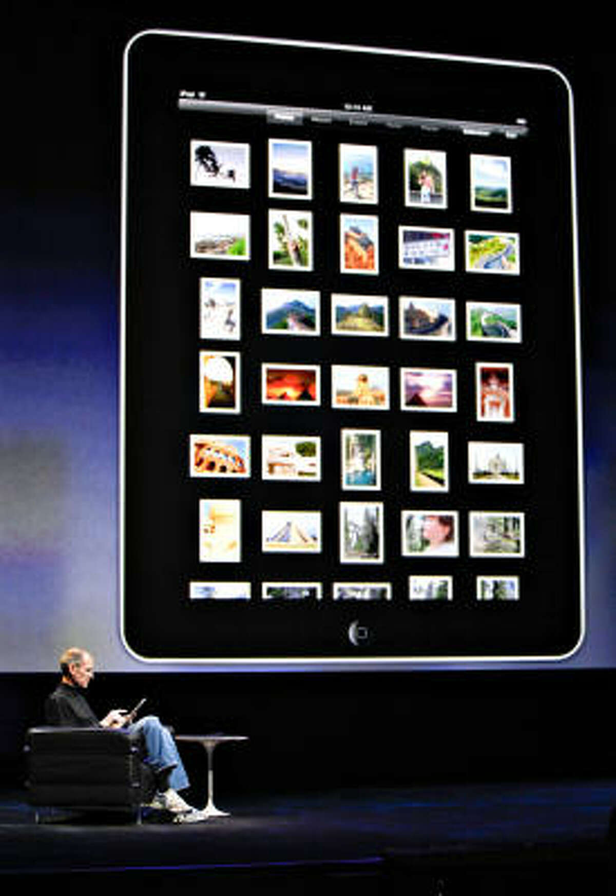 Apple Inc. is trying to expand beyond the Macintosh, iPod and iPhone, and has introduced the iPad, a tablet computer with a touch screen.