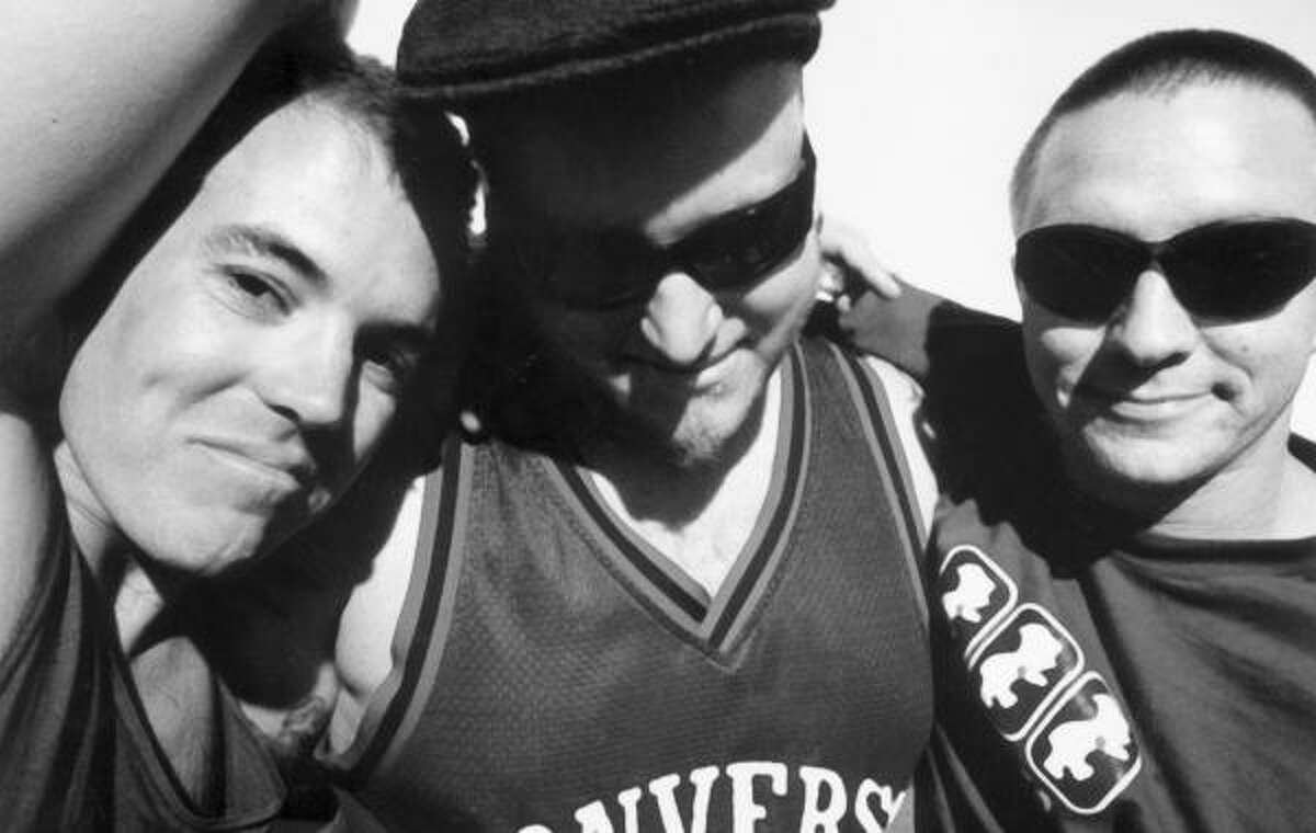 Brad Nowell (center) was front-man of Sublime. He died of a heroin overdose when he was 28 years old.