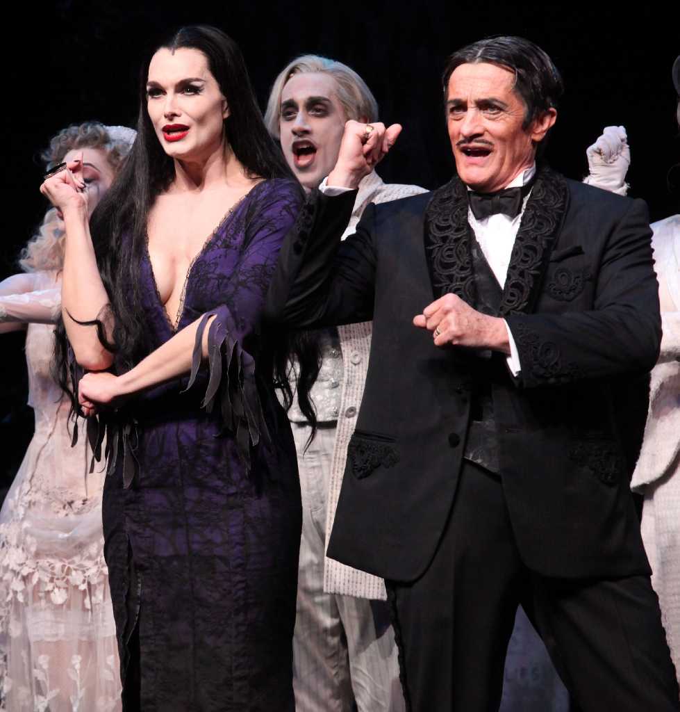 Brooke Shields to stay in 'The Addams Family'