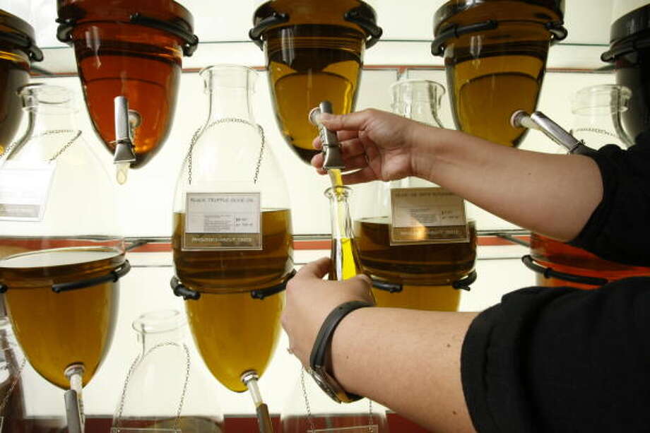 Woodlands retailer touches senses with oil and vinegar Houston Chronicle