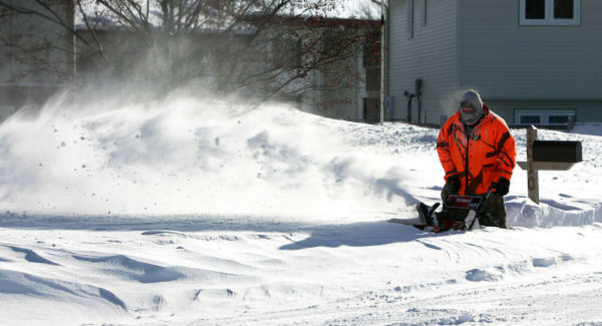 Snow blower safety tips