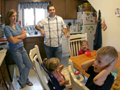 Parents save by swapping baby-sit duty with others