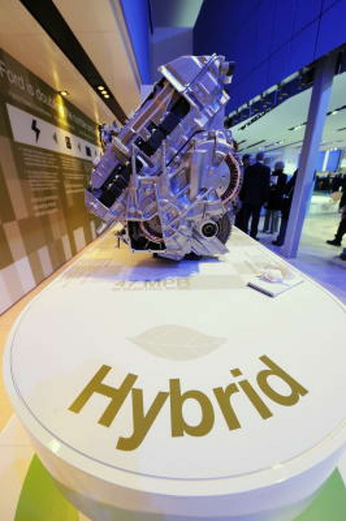 Reducing U.S. oil dependence will require greater fuel efficiency,﻿ such as this hybrid engine.﻿﻿