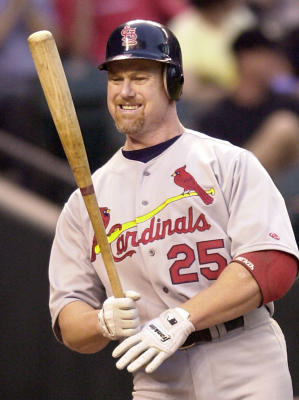 Baseball: Emotional McGwire admits to being juicer