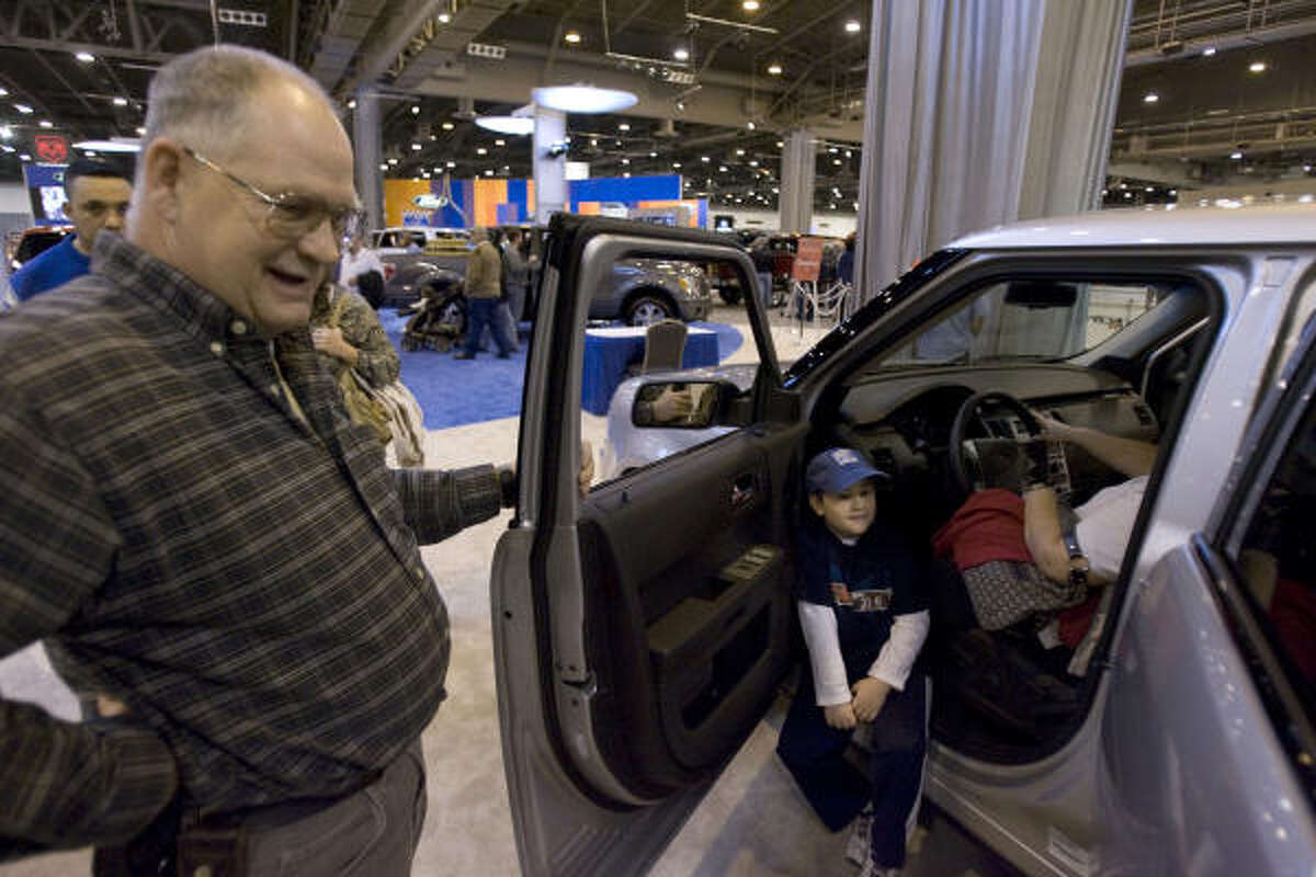 Customers hit their brakes at Houston Auto Show