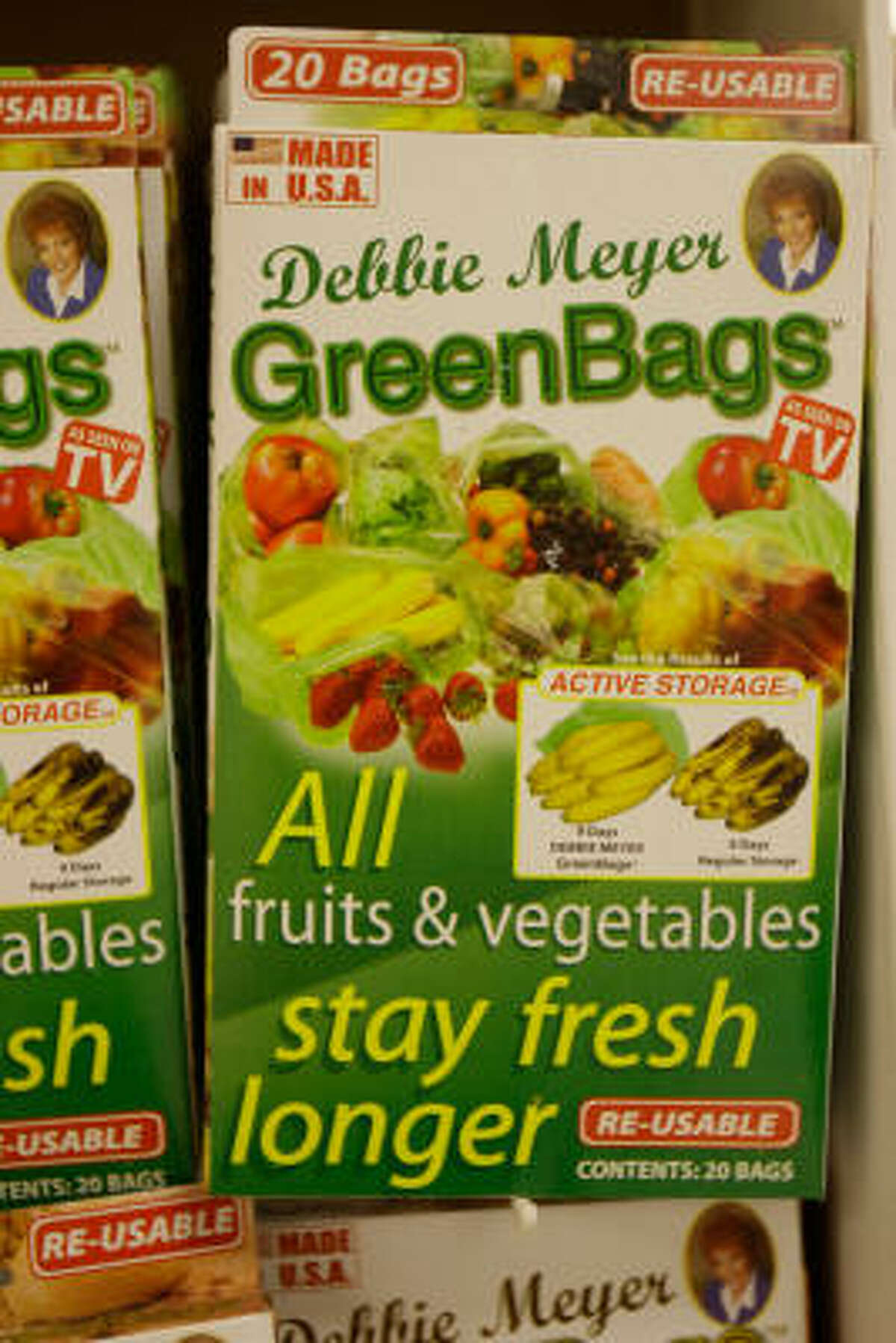 Green Bags products are on sale at a Kroger in Katy.