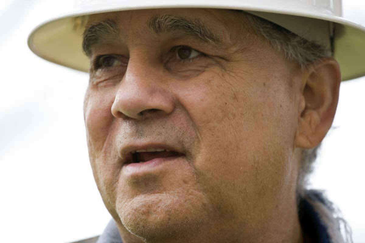Ben Reyes, the former godfather of Houston's Hispanic political machine, is now a construction supervisor.
