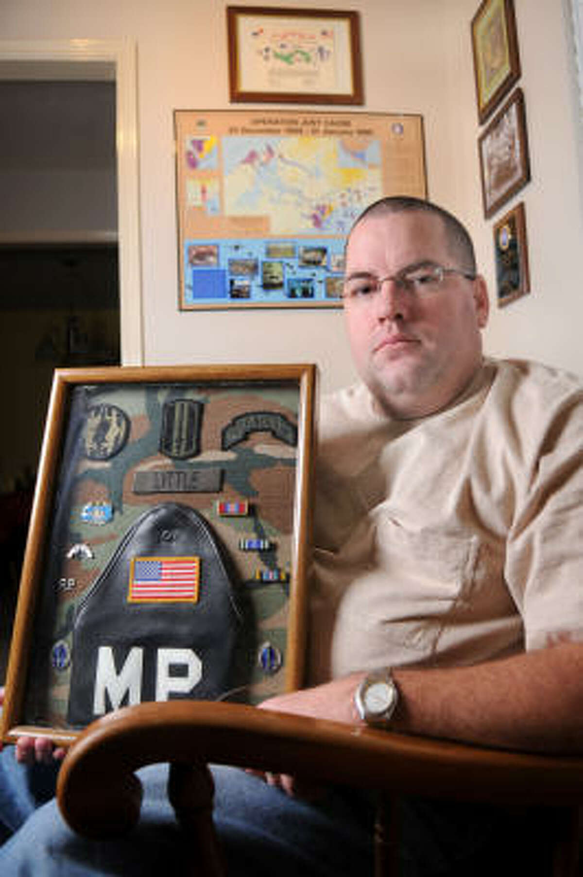 Lance Little, of Clear Lake, was 19 when he served in Operation Just Cause, in which 23 American soldiers died. He feels the conflict in Panama has been forgotten.﻿