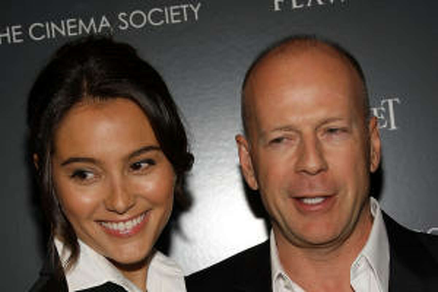 Bruce Willis Poses With New Wife In Provocative Fetish Photoshoot