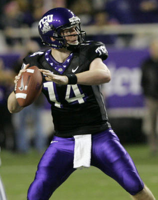 Andy Dalton TCU Horned Frogs Nike Alumni Football Jersey - Purple