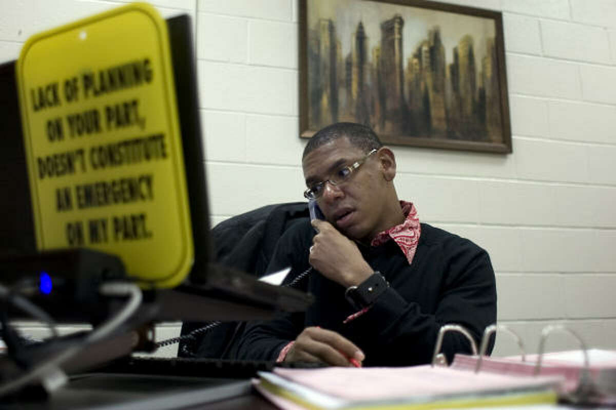 Westfield High School counselor gets poetic at night