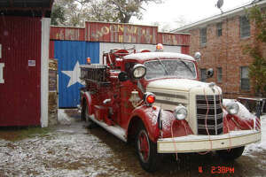 The vintage fire truck: A Christmas parade staple