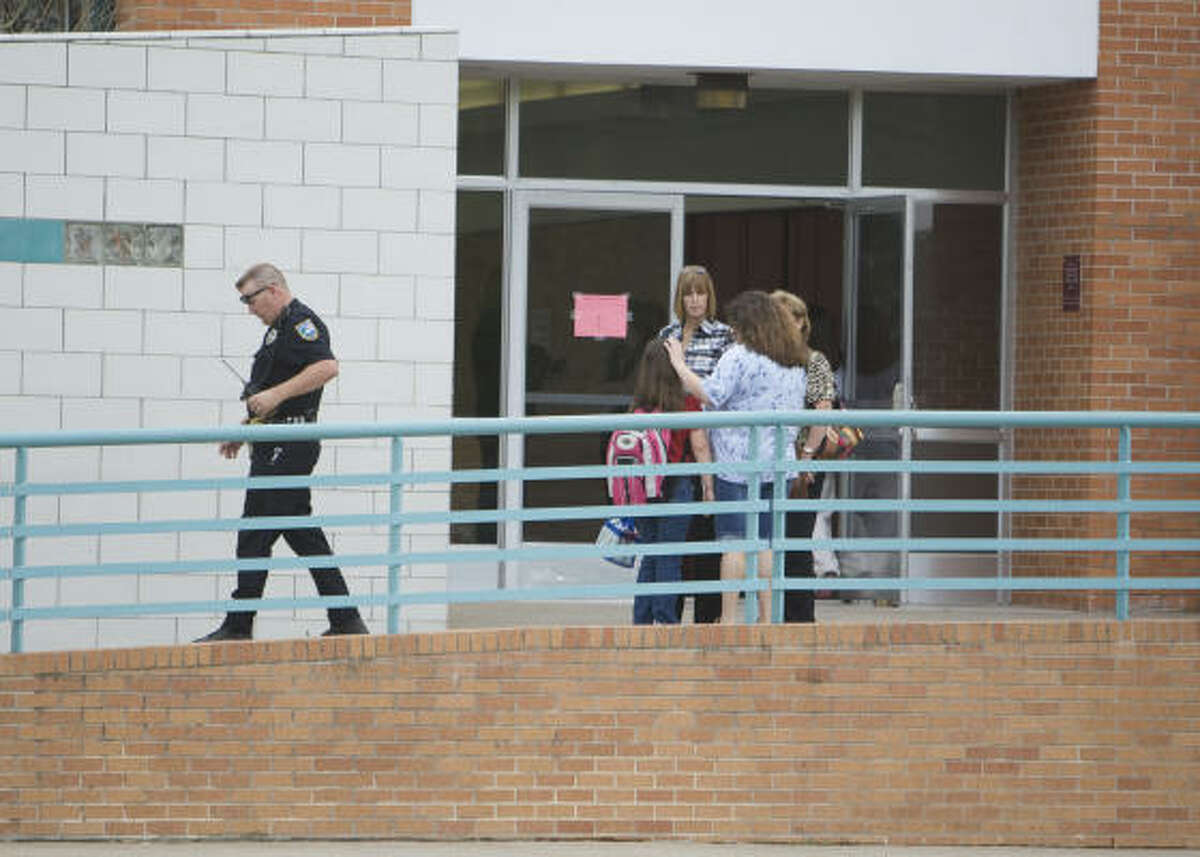 Suspect who closed Pearland schools found hiding in shed