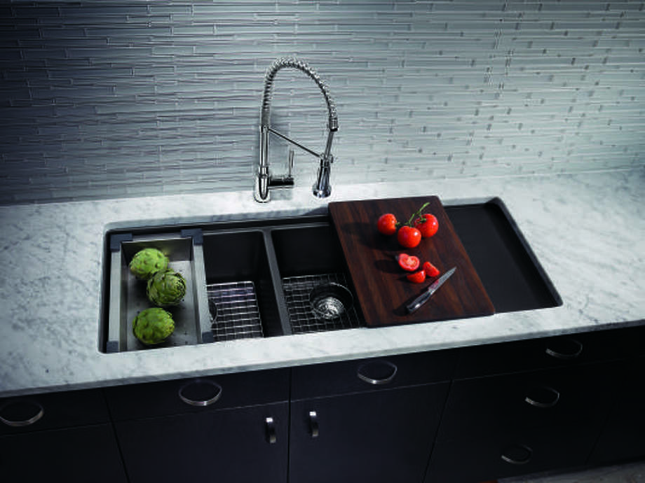 Latest trends in kitchen sinks mean more options Houston Chronicle