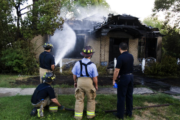 Two more fires set in Heights; 'person of interest' detained