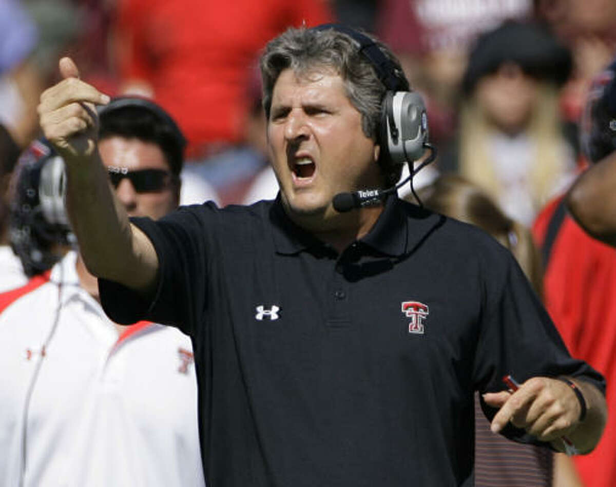 Texas Tech coach Mike Leach has not let graduations and NFL defections stop his offense from piling up big numbers year after year.